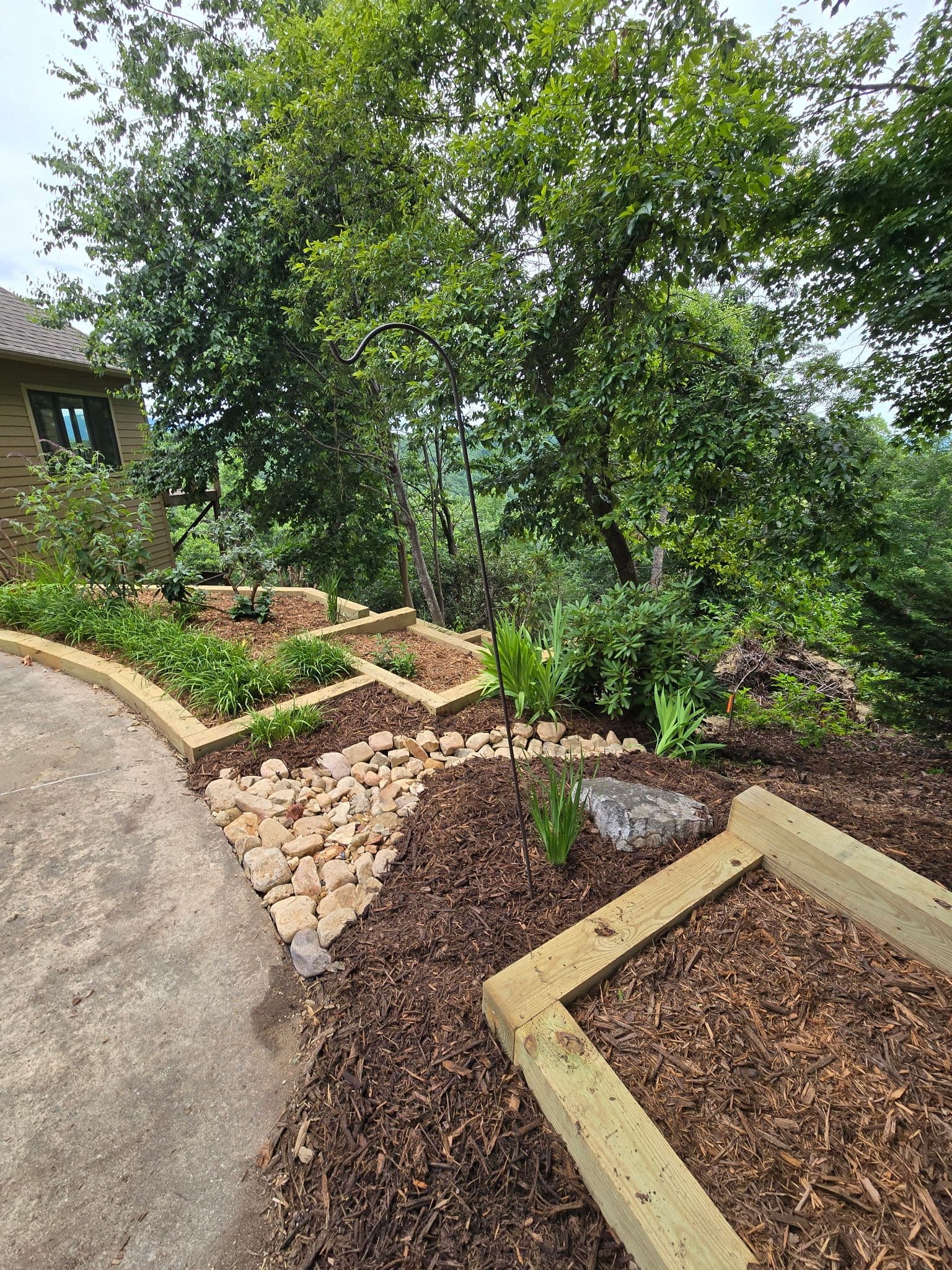 Dry Creek Bed and Butterfly Garden in Laurel Park