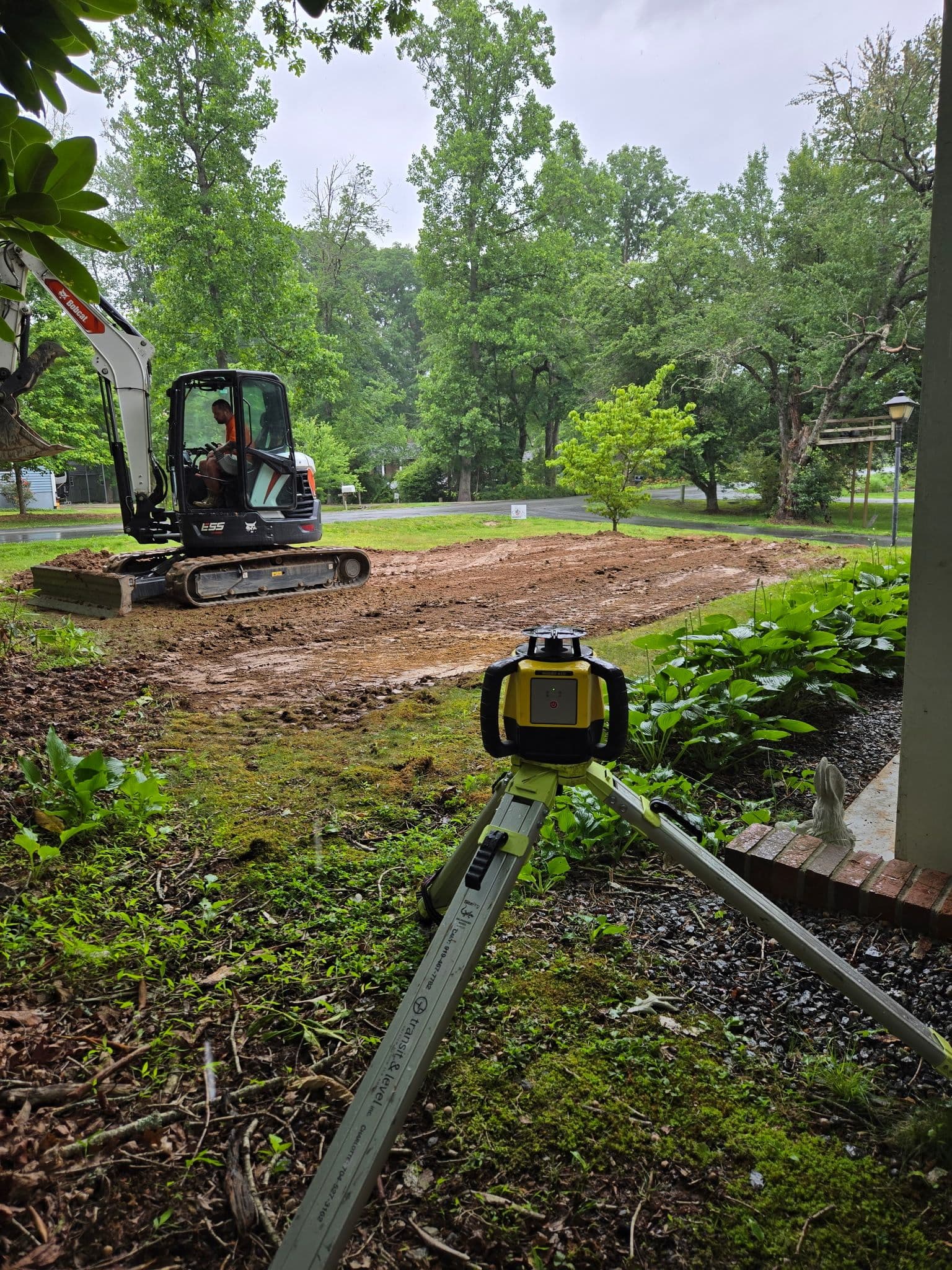 Project French Drain Replacement and Yard Grading in Etowah image