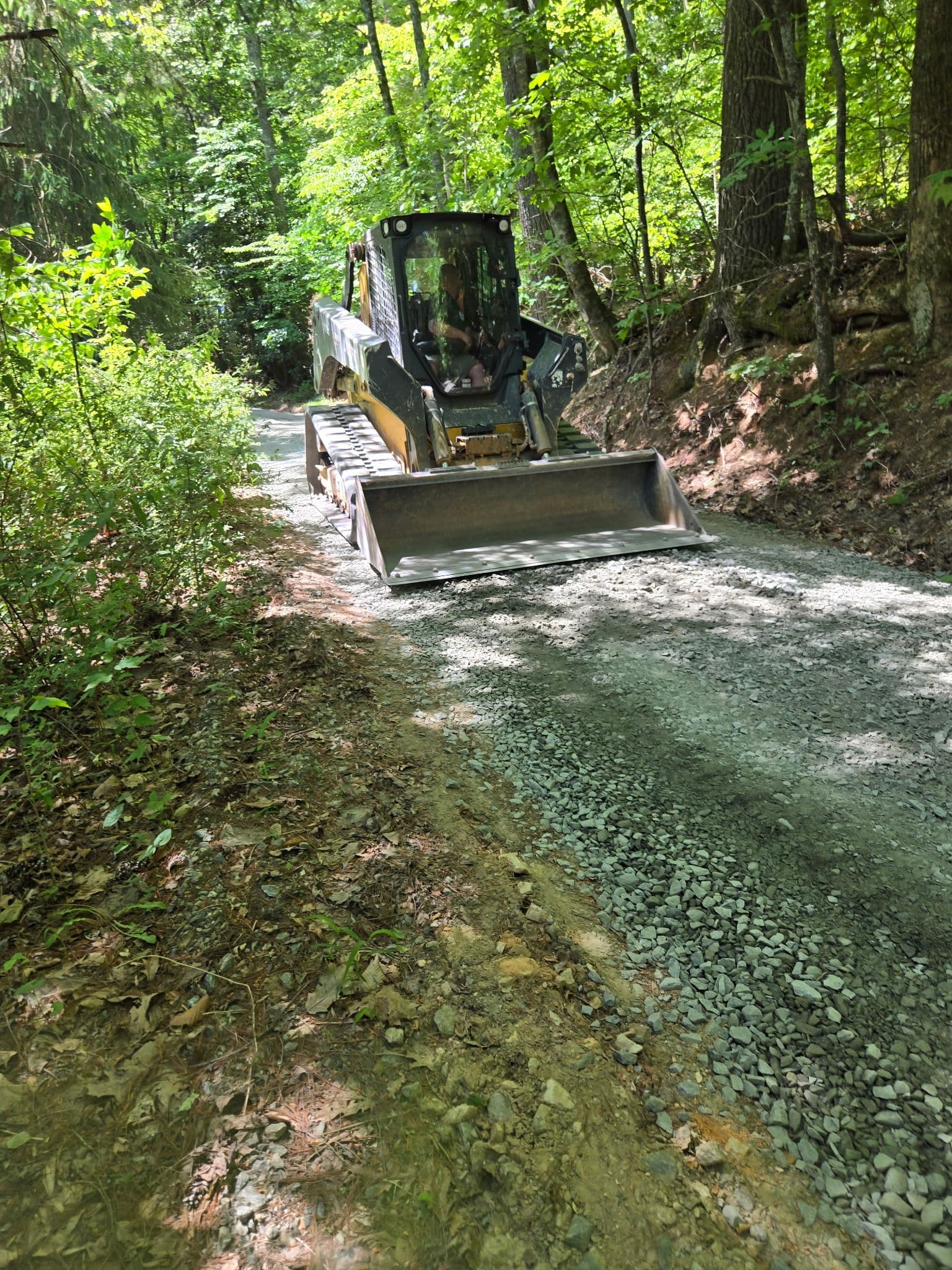 Storm-Damaged Access Road Reconstruction in Hendersonville