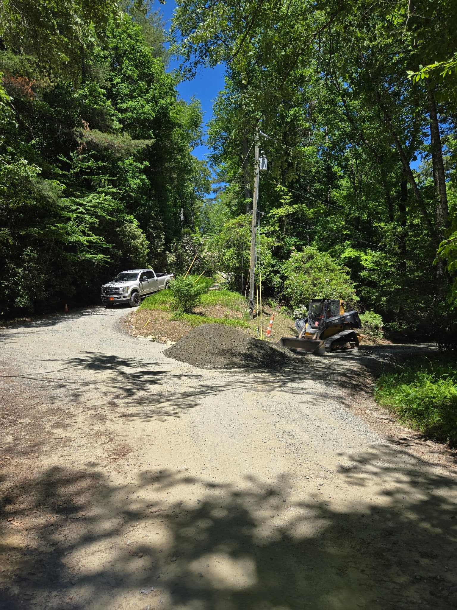 Storm-Damaged Access Road Reconstruction in Hendersonville