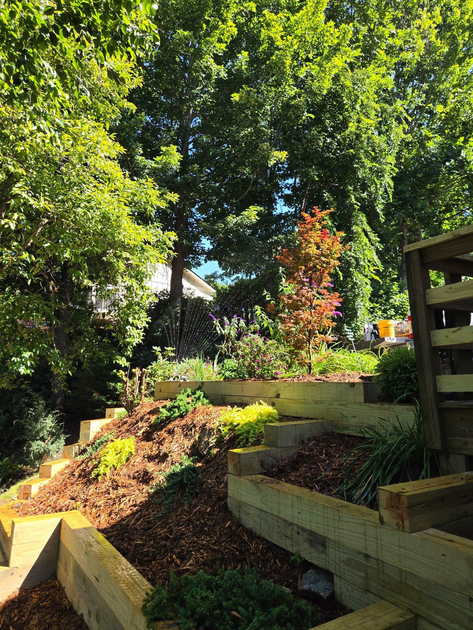Gallery photos for Flower Boxes and a Butterfly Garden Come Together in Laurel Park: Image #2