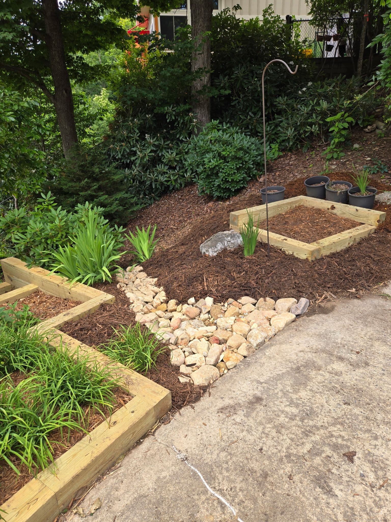 Dry Creek Bed and Butterfly Garden in Laurel Park