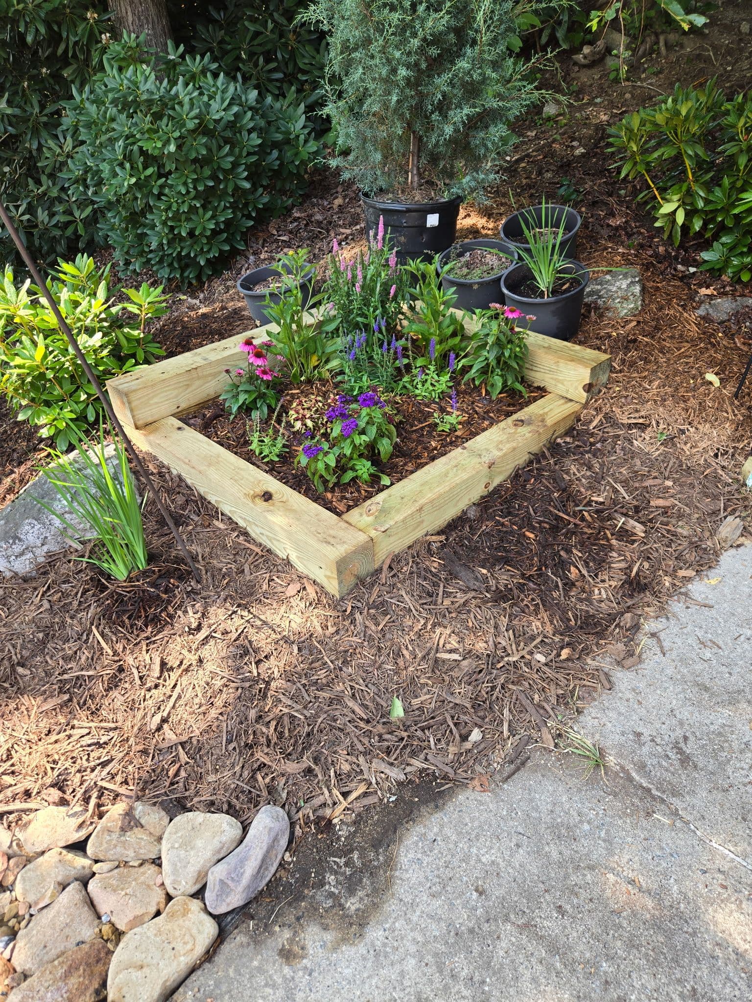 Dry Creek Bed and Butterfly Garden in Laurel Park